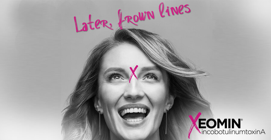 Xeomin® Aesthetic injections removes wrinkles